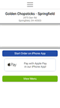 Mobile Screenshot of goldenchopsticksspringfield.com